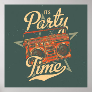 Affiche C'est l'heure de la fête