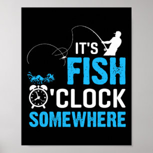 Affiche C'est l'heure du poisson quelque part