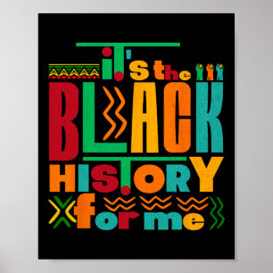 Affiche C'est l'histoire des Noirs pour moi Mois de l'hist