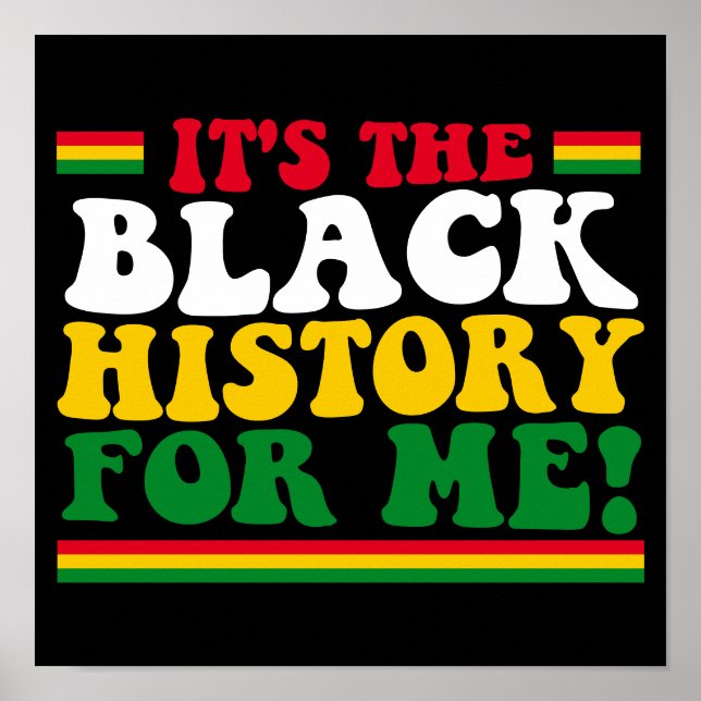 Affiche C'est l'histoire noire pour moi (Devant)