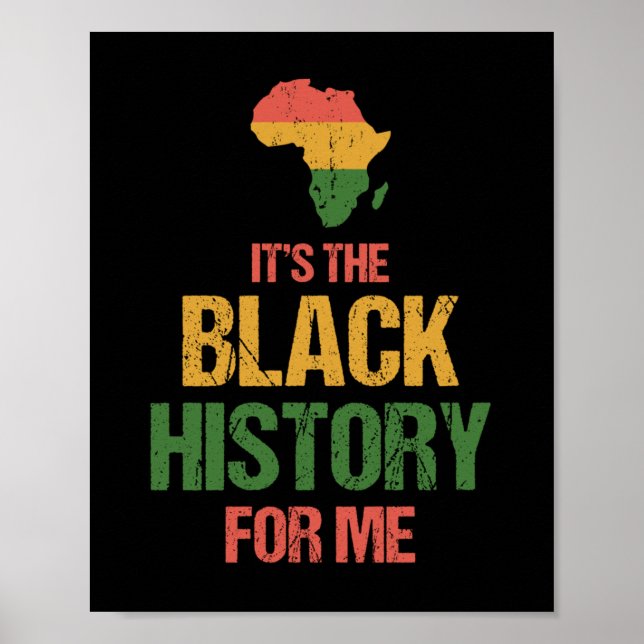 Affiche C'Est L'Histoire Noire Pour Moi - Histoire Noire (Devant)