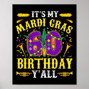 Affiche C'est ma 60e fête de Mardi Gras
