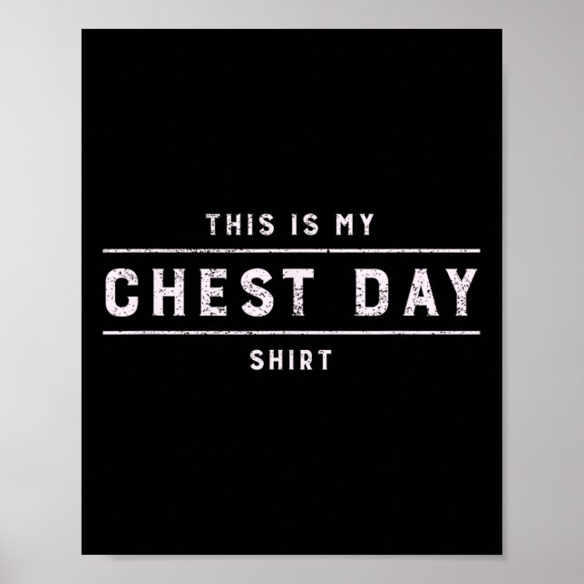 Affiche C'Est Ma Chemise De Jour De La Poitrine Drôle Entr (Devant)