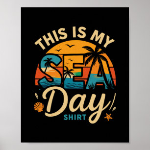 Affiche C'est ma chemise de jour de mer drôle de famille d