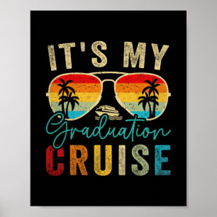 Affiche C'est ma croisière de remise de diplôme Voyage de