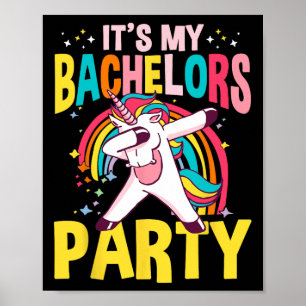 Affiche C'est ma fête de baccalauréat pour Groom Naughty F