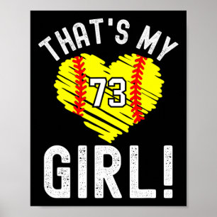Affiche C'est ma fille vintage numéro #73 Heart Softll mam
