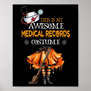 Affiche C'Est Ma Médaille Costumée Des Records Médicales D