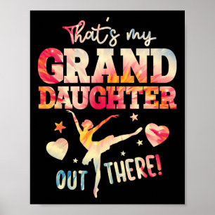 Affiche C'est ma petite-fille qui danse au ballet