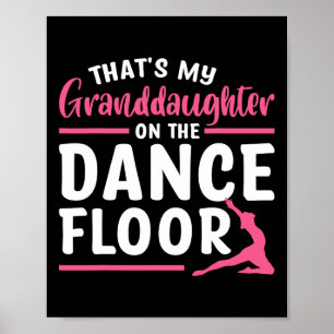 Affiche C'est ma petite-fille sur le plancher de danse