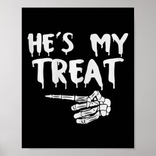 Affiche C'est ma retraite Skeleton main Halloween Costume 