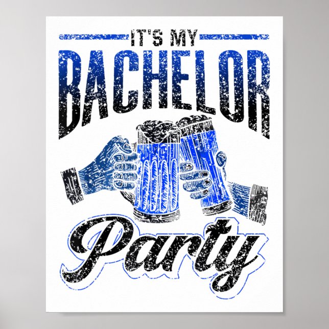 Affiche C'est ma soirée de bachelor La mariée L'équipe du  (Devant)