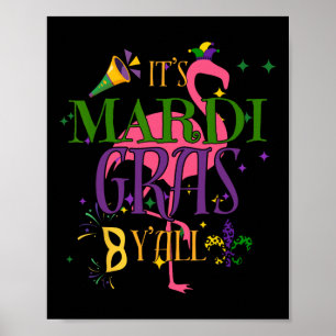 Affiche C'est Mardi Gras Vous Tous La Nouvelle-Orléans Nou