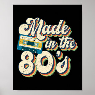 Affiche C'Est Mes 80s Costume Fancy Dress Party Idea Hall