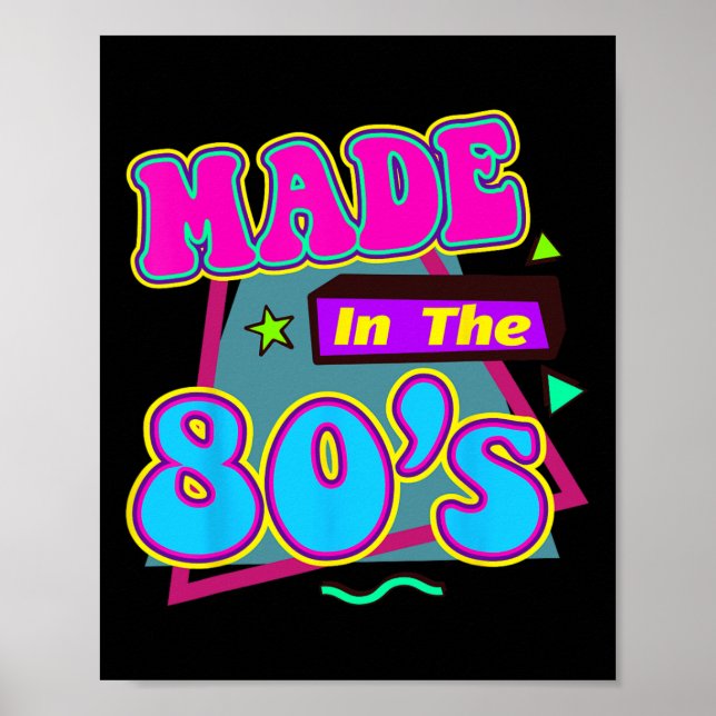 Affiche C'Est Mes 80s Costume Fancy Dress Party Idea Hall (Devant)