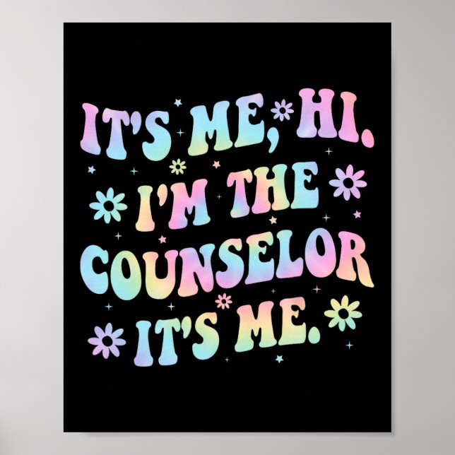 Affiche C'est moi, salut, je suis le conseiller - Professe (Devant)