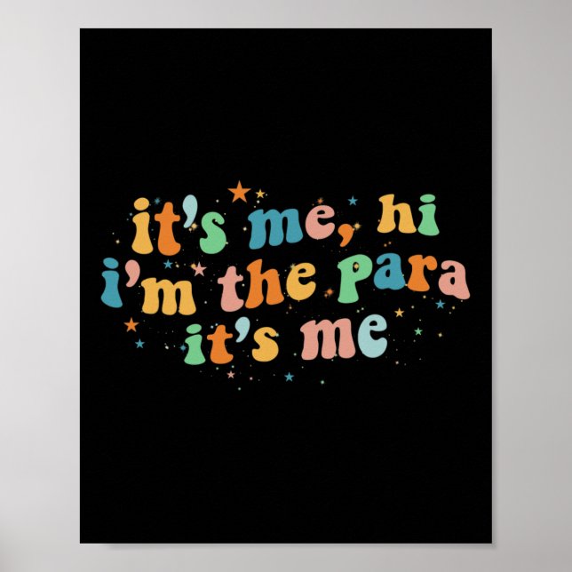Affiche C'est moi Salut, je suis le Para It Me (Devant)