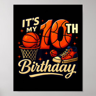 Affiche C'est mon 10e anniversaire Sketll Lover 10 ans Bd