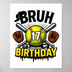 Affiche C'est mon 17e anniversaire Les garçons doux 17 ans