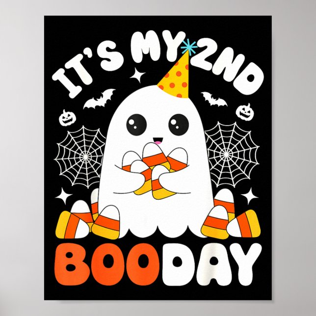 Affiche C'est mon 2ème jour de Boo, Fantôme drôle d'Hallow (Devant)