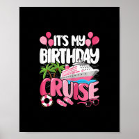 C'est mon anniversaire Croisière Mignonne Rose Voy