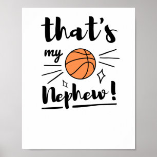 Affiche C'Est Mon Basket Nephew
