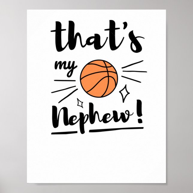 Affiche C'Est Mon Basket Nephew (Devant)
