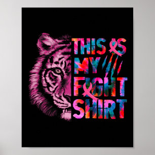 Affiche C'Est Mon Chemise De Lutte Contre Le Cancer Du Sei