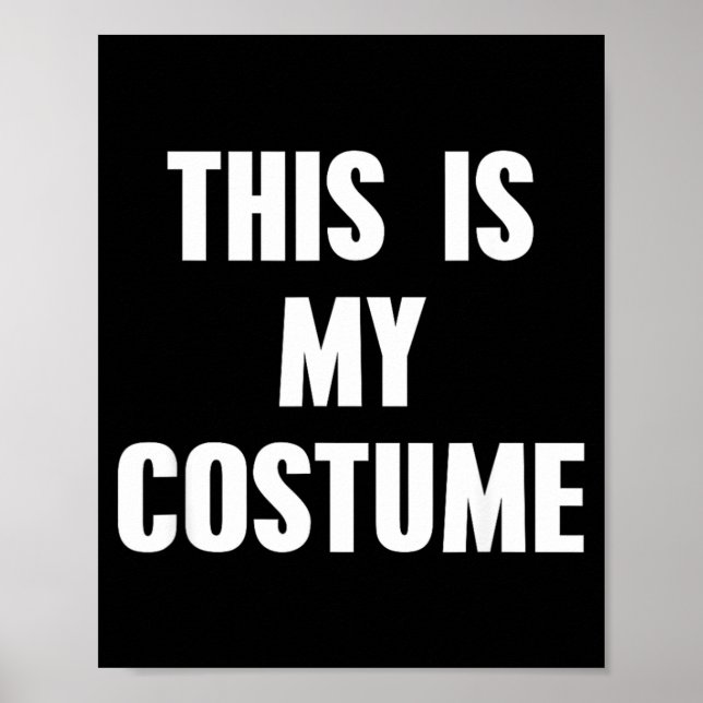 Affiche C'est mon costume (Devant)