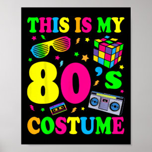 Affiche C'est mon costume 80s 90s Party