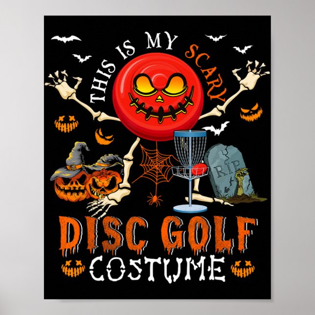 Affiche C'est mon costume de golf de disque effrayant Hall (Devant)