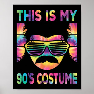 Affiche C'est mon costume des années 90 Hommes 1990 90s