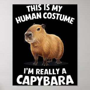 Affiche C'est mon costume d'humain Je suis vraiment un cap