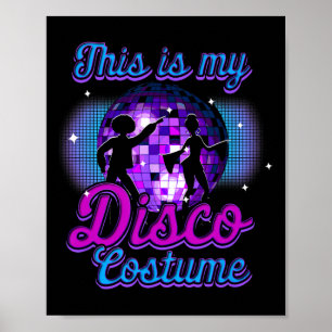 Affiche C'Est Mon Costume Discothèque Rétro Discothèque D