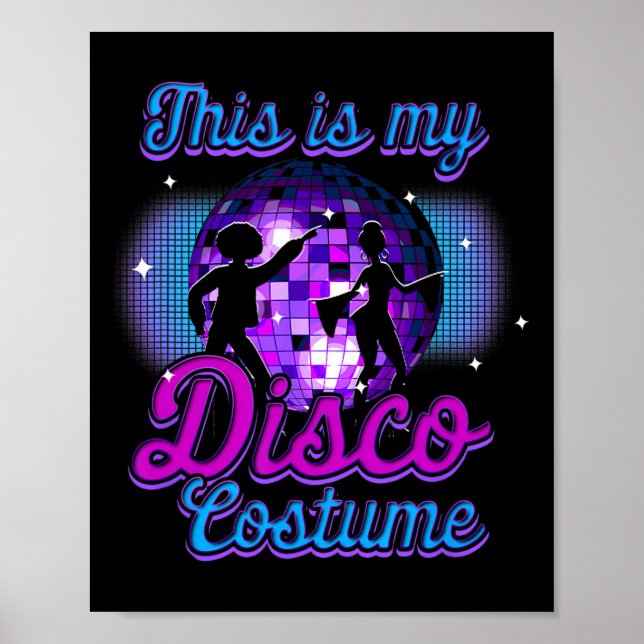 Affiche C'Est Mon Costume Discothèque Rétro Discothèque D (Devant)