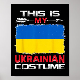 Affiche C'est mon costume ukrainien Ukraine