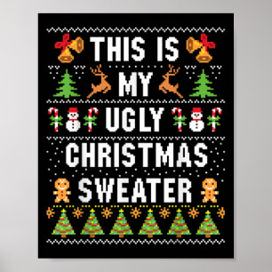 Affiche C'Est Mon Doux Vilain Drôle Noël Courte