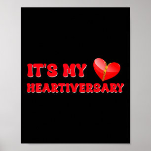 Affiche C'est mon Heartiversary Sensibilisation aux maladi