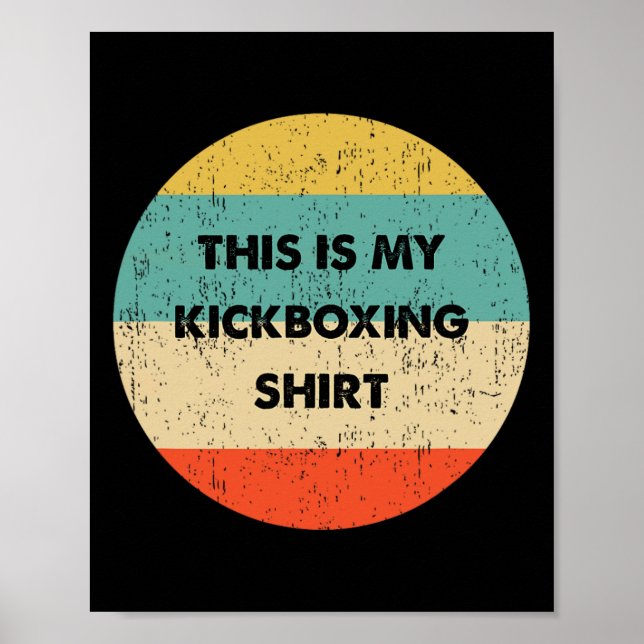 Affiche C'est mon kickboxing  (Devant)