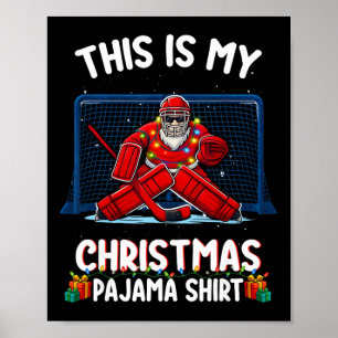 Affiche C'est Mon Pantalon de Noël de Gardien de But de Ho