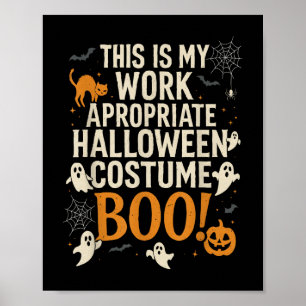 Affiche C'Est Mon Travail Costume Approprié, Hauteur De Bu