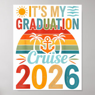 Affiche C'est mon voyage de croisière de fin d'études 2026