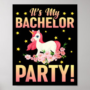 Affiche C'est My Bachelor Party Mariage Groomsmen Funny Br