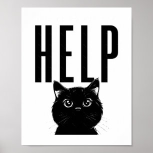 Affiche C'est Ok Pour Demander De L'aide Autocollant3