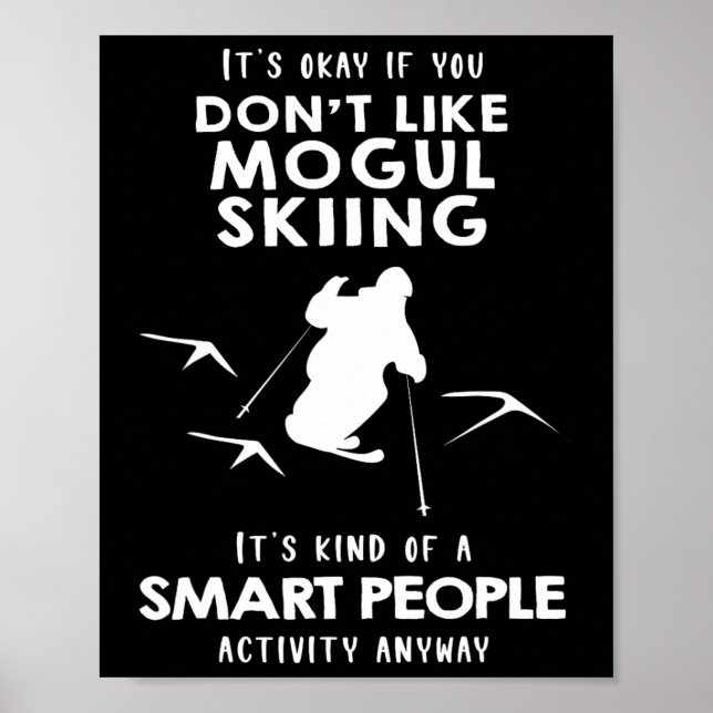 Affiche C'est Ok Si Vous N'aimez Pas Le Ski De Bosses  (Devant)