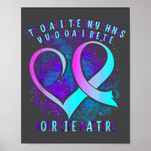 Affiche C'est Okay Si Les Seules Choses Que Vous Faites Au