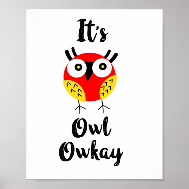 Affiche C'est owl owkay (Devant)
