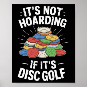 Affiche C'est Pas du Fouillis Si C'est Disc Golf Drôle Dis
