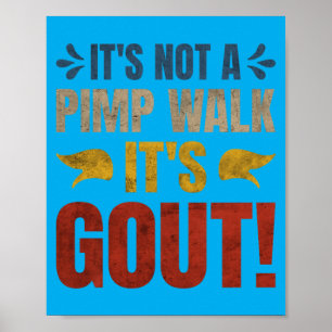 Affiche C'est Pas Une Promenade C'est La Goutte Dessin Amu