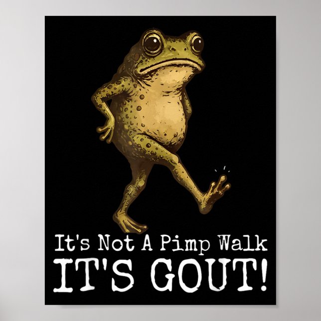 Affiche C'est Pas Une Promenade C'est La Goutte Mème De Gr (Devant)